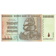 P86 Zimbabwe - 20 Billion Dollars Year 2008